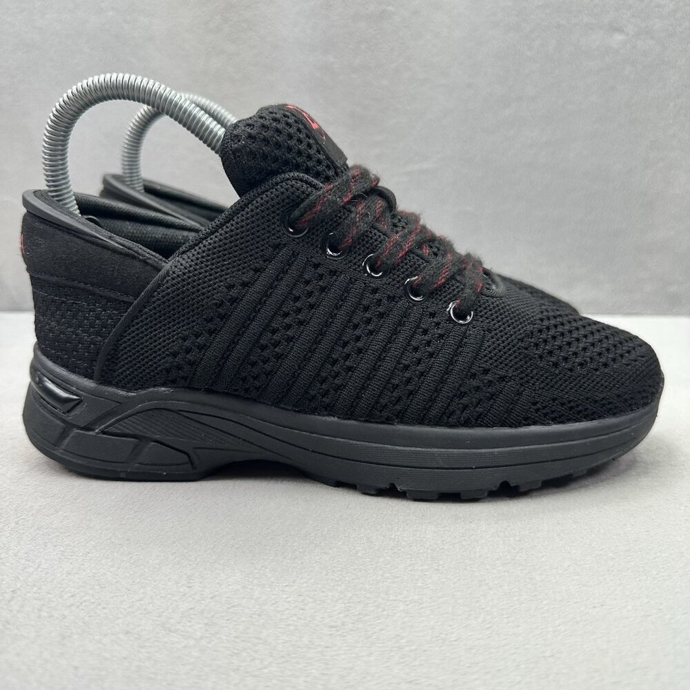 Zeba Handsfree Womens Size 7 Shoes Triple Black Slip On Comfort Walking Sneakers
